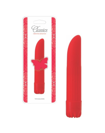 VIBRADOR CLASSICS ROJO PEQUEÑO
