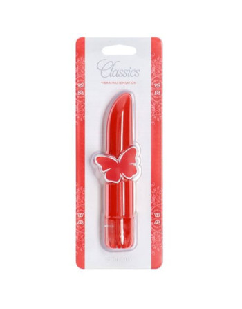 VIBRADOR CLASSICS ROJO PEQUEÑO
