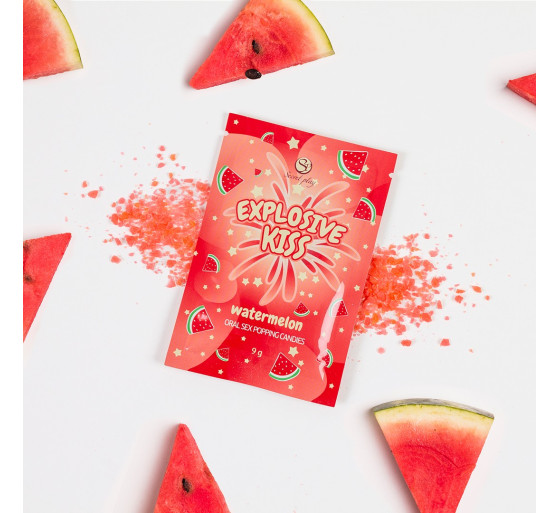 CARAMELOS EXPLOSIVOS EXPLOSIVE KISS SANDÍA SECRET PLAY