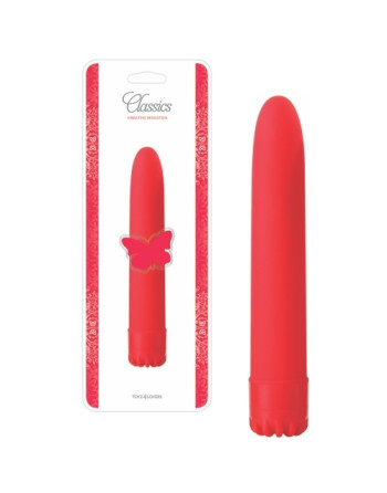 VIBRADOR CLASSICS ROJO GRANDE