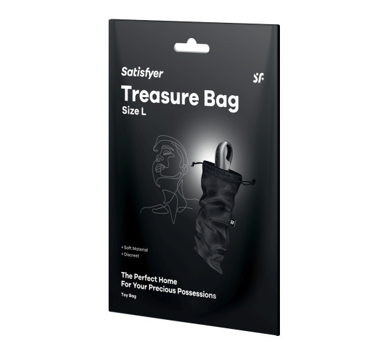 BOLSA TREASURE BAG L PRETA SATISFYER