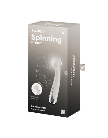 VIBRADOR SPINNING G-SPOT 1 BEGE SATISFYER
