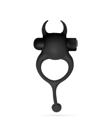 DAEMON ANILLO PARA EL PENE CON BALA RECARGABLE NEGRO CRUSHIOUS