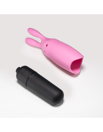 O-PET CONEJO CON BALA DE 10 VIBRACIONES ROSA PASTEL CRUSHIOUS