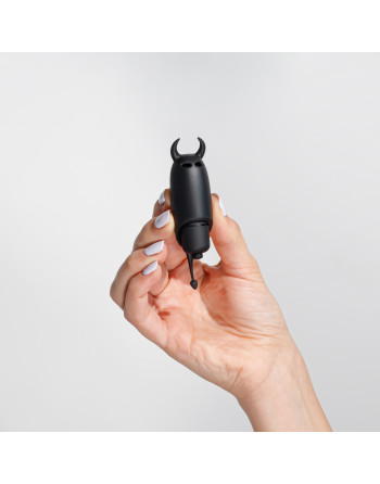 O-PET DIABO COM BALA DE 10 VIBRAÇÕES PRETO CRUSHIOUS