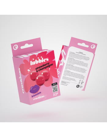 LUBBIES BOLAS DE ACEITE BESABLES FRESA & CHAMPÁN CRUSHIOUS