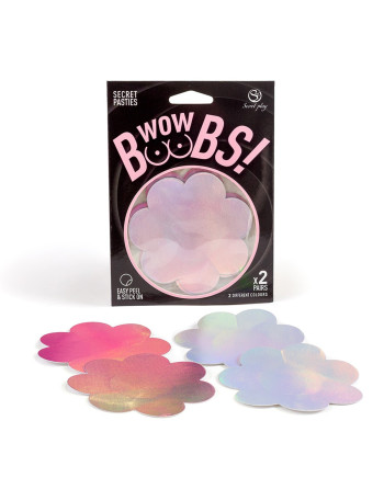 CUBRE PEZONES FLOR WOW BOOBS! SECRET PLAY