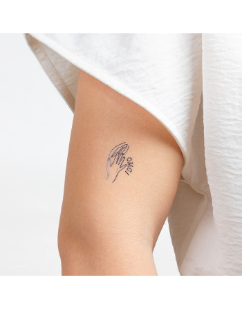 CONJUNTO DE 10 TATUAGENS TEMPORÁRIAS - KINKY COLLECTION CHIC TATTOO SECRET PLAY