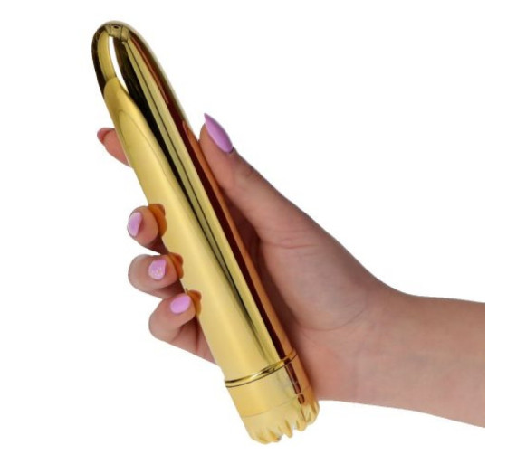 VIBRADOR CLASSICS DORADO GRANDE