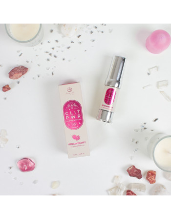 CLIT PWR - BÁLSAMO PARA CLÍTORIS DE MORANGO 15ML SECRET PLAY
