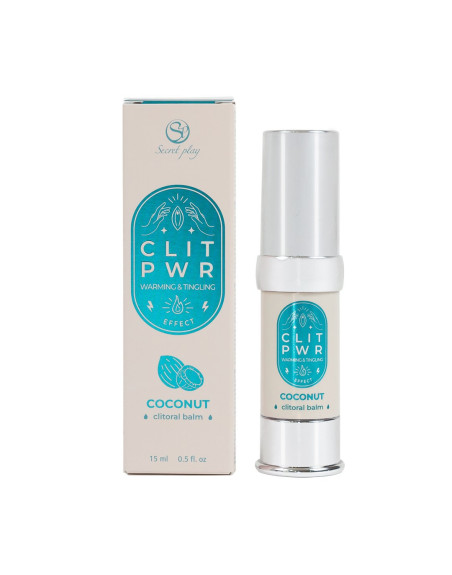 CLIT PWR - BÁLSAMO PARA O CLÍTORIS DE COCO 15ML SECRET PLAY