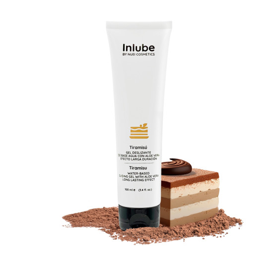 INLUBE LUBRICANTE BASE AGUA TIRAMISÚ 100 ML