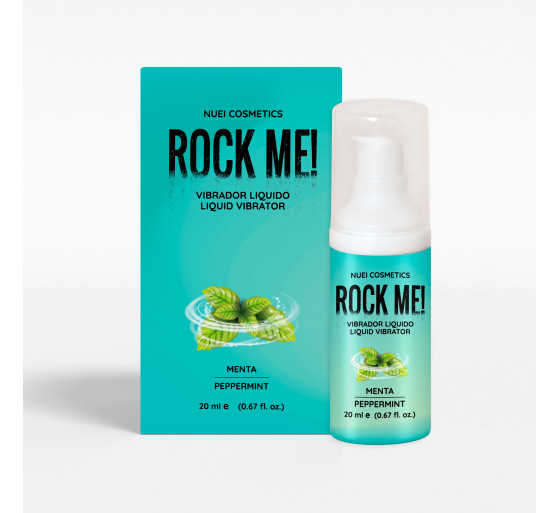 ROCK ME! VIBRADOR LÍQUIDO MENTA 20 ML NUEI