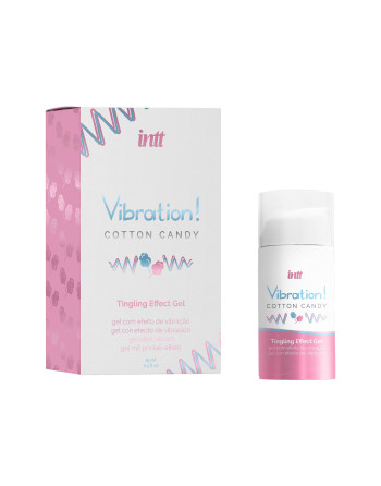 VIBRADOR LÍQUIDO ALGODÓN DE AZÚCAR 15ML INTT