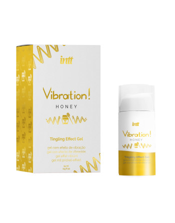 GEL CON VIBRACIÓN VIBRATION MIEL INTT 15ML