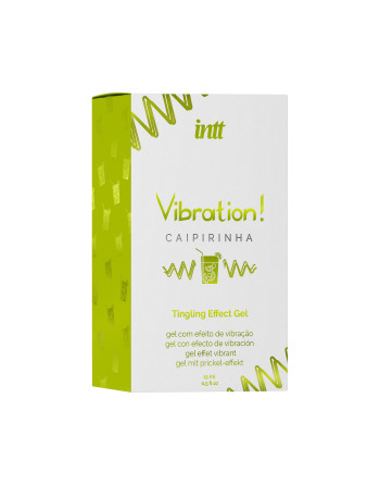 GEL COM VIBRAÇÃO VIBRATION CAIPIRINHA INTT 15ML