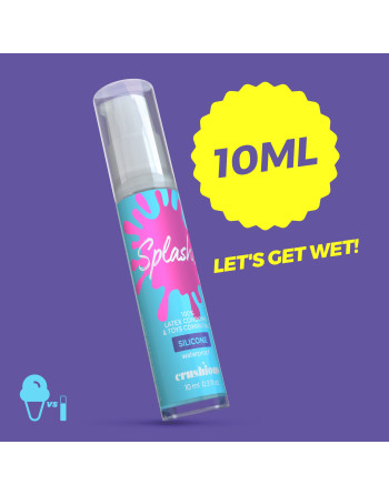 GEL LUBRIFICANTE SPLASH DE SILICONE CRUSHIOUS 10ML