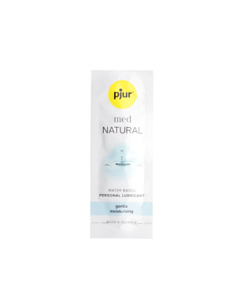 PJUR LUBRICANTE MED NATURAL A BASE DE AGUA 2 ML