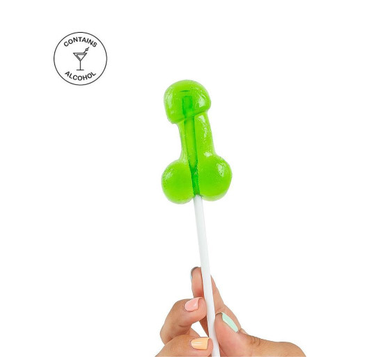 PIRULETA CON FORMA DE PENE Y SABOR A CAIPIRINHA SECRET PLAY