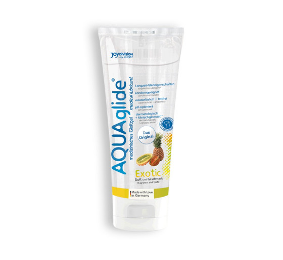 LUBRICANTE AQUAGLIDE FRUTAS TROPICALES 100ML