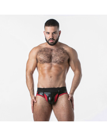 CALZONCILLOS JOCK OPEN ACCESS LOCKER GEAR ROJO