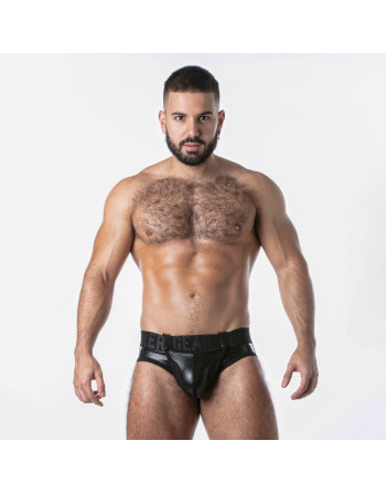 CUECA JOCK OPEN ACCESS LOCKER GEAR PRETO