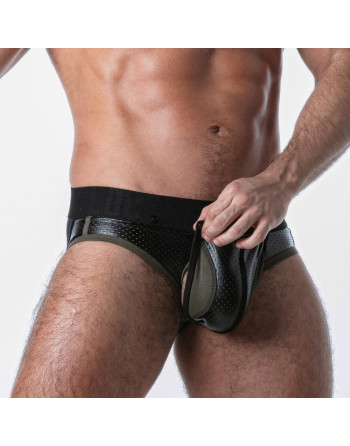 CALZONCILLOS JOCK OPEN ACCESS LOCKER GEAR CAQUI