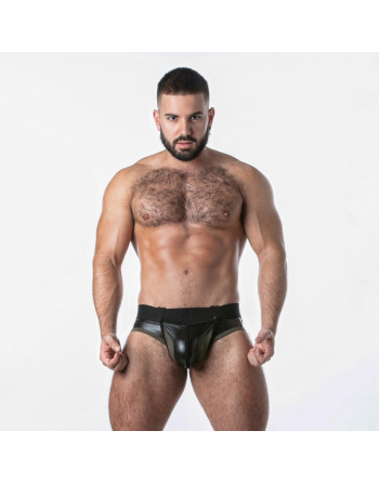 CUECA JOCK OPEN ACCESS LOCKER GEAR CAQUI
