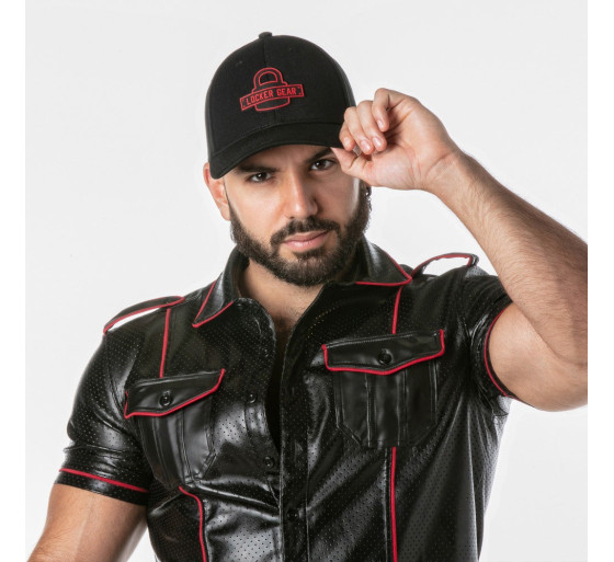 GORRA LKG PADLOCK CAP LOCKER GEAR ROJO