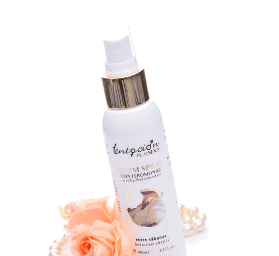 AMBIENTADOR CON FEROMONAS AROMA ENTRE SÁBANAS 100ML TENTACIÓN PLAY SEX