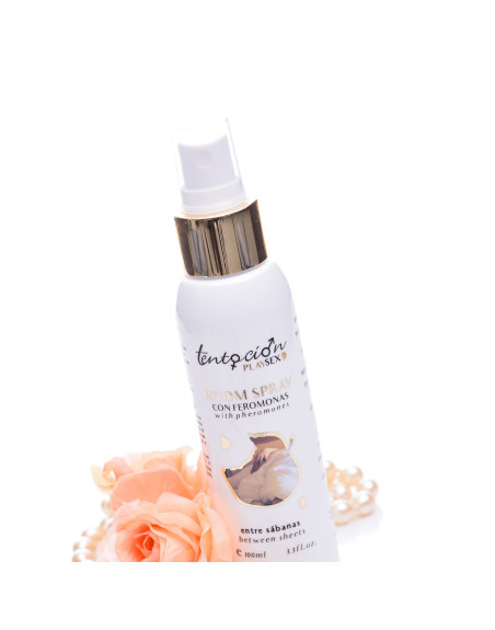 AMBIENTADOR CON FEROMONAS AROMA ENTRE SÁBANAS 100ML TENTACIÓN PLAY SEX