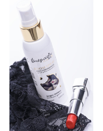 AMBIENTADOR CON FEROMONAS AROMA JUEGOS INTIMOS 100ML TENTACIÓN PLAY SEX