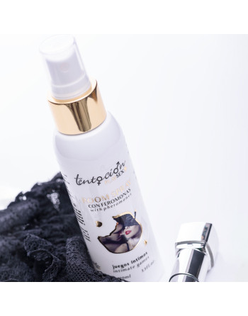 AMBIENTADOR CON FEROMONAS AROMA JUEGOS INTIMOS 100ML TENTACIÓN PLAY SEX