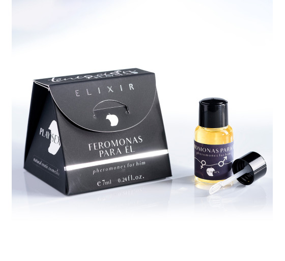 COFFRET ELIXIR COM FEROMONAS + ESPÁTULA PARA ELE 7ML TENTACIÓN PLAY SEX