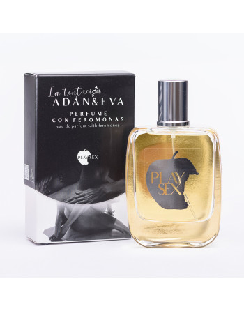PERFUME DE FEROMONAS ADAN & EVA PARA ÉL 50ML TENTACIÓN PLAY SEX