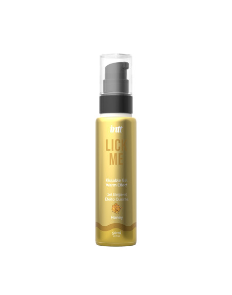 GEL BESABLE CON EFECTO CALOR Y SABOR A MIEL LICK ME INTT 50ML