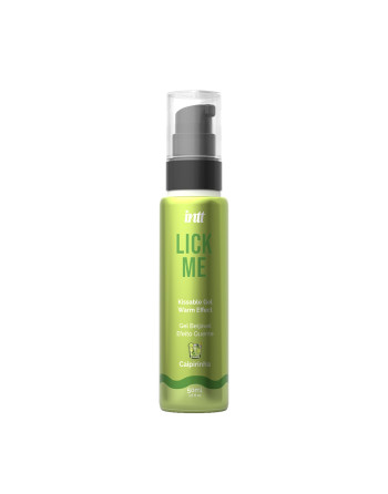 GEL BESABLE CON EFECTO CALOR Y SABOR A CAIPIRINHA LICK ME INTT 50ML