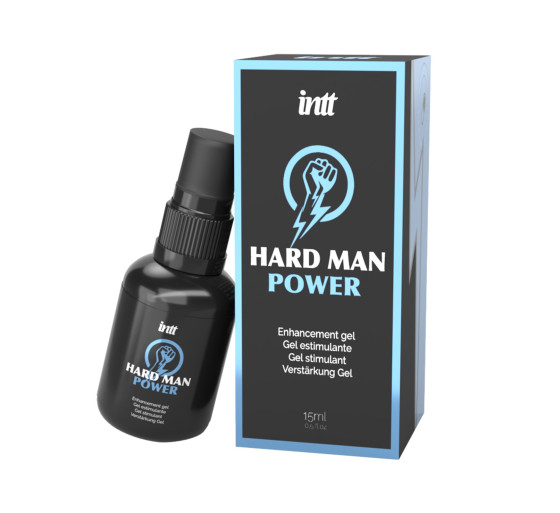 GEL ESTIMULANTE PARA HOMBRE HARD MAN POWER INTT 15ML