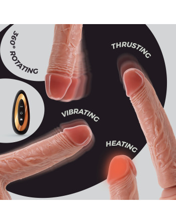 VIBRADOR DE SILICONE LÍQUIDO INVIKTUS VIBE 7,5 CRUSHIOUS PELE