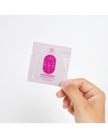 SOBRE CLIT PWR - BÁLSAMO CLITORIANO FRESA 2ML SECRET PLAY