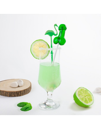 PIRULETA CON FORMA DE PENE AROMATIZADA CON MOJITO Y CON ALCOHOL SECRET PLAY