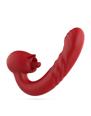 VIBRADOR ROSA CON IMPULSO OSIRIA CRUSHIOUS