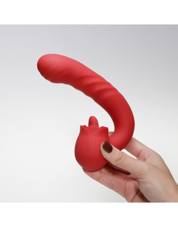 VIBRADOR EM ROSA COM IMPULSO OSIRIA CRUSHIOUS