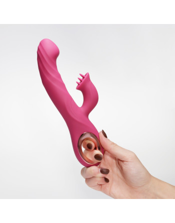 VIBRADOR RABBIT COM TORÇÃO MIRENCA CRUSHIOUS