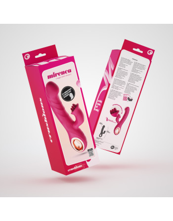 VIBRADOR RABBIT COM TORÇÃO MIRENCA CRUSHIOUS