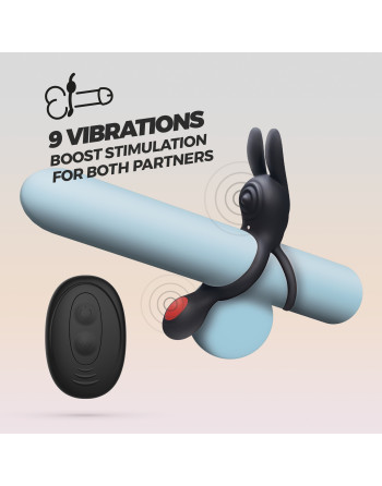 DOBLE ANILLO VIBRADOR CON MANDO A DISTANCIA DINGO CRUSHIOUS