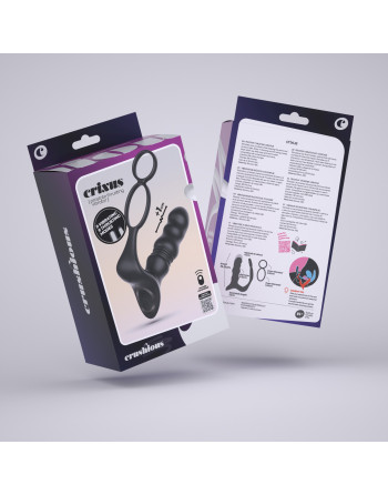 VIBRADOR DE PRÓSTATA COM COMANDO CRIXUS CRUSHIOUS