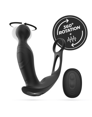 VIBRADOR DE PRÓSTATA CON MANDO A DISTANCIA FLAMMA CRUSHIOUS