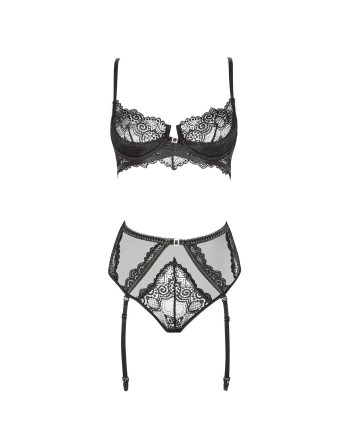 CONJUNTO DE 2 PEÇAS RAVENNA PRETO BEAUTY NIGHT FASHION