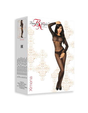 CATSUIT XIMENA NEGRO BEAUTY NIGHT FASHION